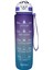 Mor 1 Lt Motivasyonel Çizgili Matara, Spor ve Outdoor Için Bpa Free 2