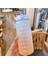 Turuncu 2l Tritan Spor Su Şişesi, Motivasyonel Tasarım, Bpa Free, Sticker Hediye 1