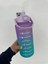 Mor 2'li Spor Su Şişesi, Yavrulu, Tritan, 2l ve 900ML, Motivasyonel, Taşınabilir 4