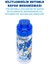 500ML Sonic The Hedgehog Silikon Pipetli Kulplu Su Şişesi, Mavi 3