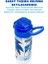 500ML Sonic The Hedgehog Silikon Pipetli Kulplu Su Şişesi, Mavi 5