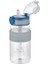 440ML Mini Silikon Gövde Pipetli Tritan Su Şişesi, Gri Renk 1