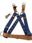 Köpek göğüs tasması hakiki deri orta ırk lacivert kolon genişlik:3cm göğüs ölçüsü:40-75cm ayarlamalı dog harness GT4-17 5