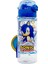 Lacivert 500ML Sonic Temalı Pipetli, Askılı ve Kilitli Su Matarası 1