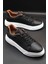 Erkek Sneaker Siyah Ayakkabı 5
