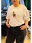 Desenli Oversize Unısex T-Shirt 1