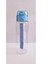 Mavi Şeffaf Otomatik Kapaklı Pipetli Su Matarası, Bpa Free, Pratik ve Kullanışlı 1