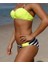 Balenli Kaplı Straplez Bikini Takım 3