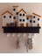 Minik Evler V1 Anahtarlık-Duvar Askılı Anahtarlık Anahtarlık Askısı-Duvar Anahtarlığı (22X18 Cm) Duvar Anahtarlığı 3