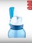 0,5 Lt Mavi Pipetli Plastik Matara, Dayanıklı ve Şık Tasarım 1