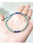 Lapis Lazuli ve Hematit Doğaltaşlı Desenli Turkuaz Rengi Miyuki Round Boncuklu Bileklik 7