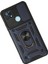 Realme C21 Kılıf Pars Lens Yüzüklü Silikon - Lacivert Glstd 2