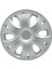 Fiat Palio Albea Linea 15" Inç Uyumlu 4 Adet 1 Takım Gri Kırılmaz Esnek Jant Kapağı 021 3