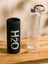 H2O Siyah Kılıflı Cam Matara 600 ml 2