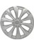 Volkswagen Polo Golf Jetta 15" Inç Uyumlu 4 Adet 1 Takım Gri Kırılmaz Esnek Jant Kapağı 027 3