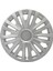 Chevrolet Kalos Aveo 14" Inç Uyumlu 4 Adet 1 Takım Gri Kırılmaz Esnek Jant Kapağı 015 3