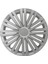Renault Fluance Scenic Laguna 14" Inç Uyumlu 4 Adet 1 Takım Gri Kırılmaz Esnek Jant Kapağı 022 3