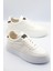Erkek Sneaker Beyaz Ayakkabı 4