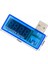 Dijital LED Ekran USB Güç Voltaj ve Akım Ölçüm Cihazı 1