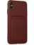Iphone Xs Max Kılıf Kelvin Kartvizitli Silikon - Bordo Dsdrn 2