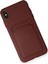 Iphone Xs Max Kılıf Kelvin Kartvizitli Silikon - Bordo Dsdrn 3