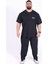 Team Ruchon Usa Erkek Büyük Beden Spor Takım - Fitness & Antrenman - Rahat Oversize Kalıp 1