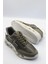 Erkek Sneaker Haki Desenli Ayakkabı 4