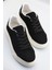Erkek Sneaker Süet Siyah Ayakkabı 2