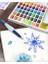 Creative Studio Tablet Suluboya Seti, 48 Renk, Su Bazlı Pigment, Karıştırma Paleti ve Aksesuarlar Ile, Taşınabilir Sanatsal Set 3