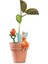 Fairy Garden Mini Peri Saksısı Turuncu 1