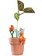 Fairy Garden Mini Peri Saksısı Turuncu 3