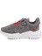 Füme-Kırmızı Fileli Cırtlı Çocuk Spor Ayakkabı Ruffon 2320 F 2