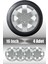 Skoda Roomster Rapid 16" Inç Uyumlu 4 Adet 1 Takım Gri Kırılmaz Esnek Jant Kapağı 038 1