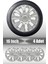 Renault Laguna Escape Spring 16" Inç Uyumlu 4 Adet 1 Takım Gri Kırılmaz Esnek Jant Kapağı 037 1