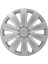 Renault Clio Symbol Megane 16" Inç Uyumlu 4 Adet 1 Takım Gri Kırılmaz Esnek Jant Kapağı 040 3