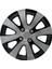 Nissan Pirmera Qashqai 15" Inç Uyumlu 4 Adet 1 Takım Gri Siyah Jant Kapağı 043 3