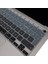 Macbook Air M1 13INÇ Klavye Koruyucu Türkçe Q Ombre A2179 A2337 ile Uyumlu Siyah Gri 3