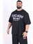 Bigsize - R.r. Quality 2805 Erkek Geniş Kalıp Sporcu Tişört - Fitness & Spor Giyim - Rahat Pamuklu Kumaş 4
