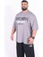 Bigsize - R.r. Quality 2805 Erkek Geniş Kalıp Sporcu Tişört - Fitness & Spor Giyim - Rahat Pamuklu Kumaş 4