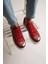 J251 Mirror Ortopedik Taban Günlük Cilt Erkek Sneaker Spor Ayakkabı Cbt Kırmızı 3