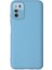 Samsung Galaxy A03S Kılıf Lansman Glass Kapak - Mavi Svlrs 1
