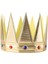 Altın Renk Eva Yumuşak Kral Kraliyet Tacı Yetişkin Çocuk Uyumlu 55cm 5