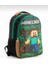 Minecraft Baskılı Erkek Sırt Okul Çantası-2'li Set (Yeni Sezon) 3