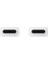 EP-DX510 USB Type-C - USB Type-C Kablo, Veri Kablosu, Şarj Kablosu, 1,8 M, 5 A, Beyaz 3