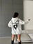 3 Iplik Şardonlu Oversize Compact True Baskılı Sweat Beyaz 5