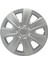 Ford Fusion Fiesta 14" Inç Uyumlu 4 Adet 1 Takım Gri Kırılmaz Esnek Jant Kapağı 005 3