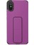 Xiaomi Redmi 9A Kılıf Mega Standlı Silikon - Mor Svlrs 1