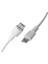 Coral Type C-C Power Delivery Hızlı Şarj Kablosu, Beyaz Kablo, Beyaz/beyaz Uçlar (150 Cm) 2
