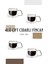 4lü Çift Cidarlı Şık Cam Fincan Espresso Kahve Çay Bardağı 150 ml 1