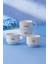 Beyaz 4 Kişilik 100 ml Kahve Fincanı Takımı, Şık ve Kullanışlı Set 3